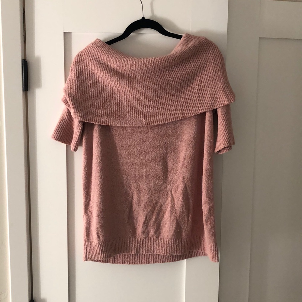 Ann Taylor Loft off the shoulder sweater